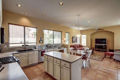 Kitchen to Family Room