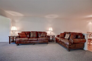 Living Room with Leather Sofas