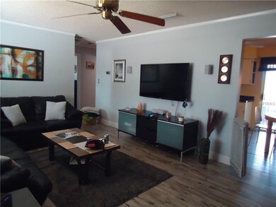Freshly painted living room, showing updated floor