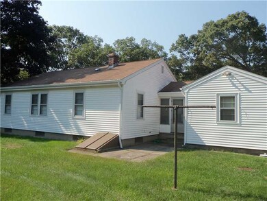 Exterior Back. Nice back yard with mature landscap