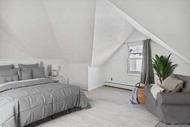 virtually staged bedroom