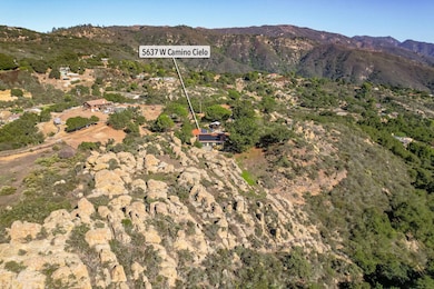 04 - 5637 W Camino Cielo (aerial)