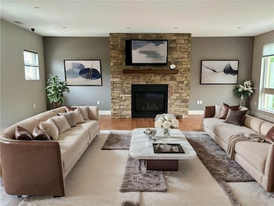 Entertaining is a dream in this space! The living