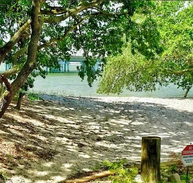 Private Beach at your back door!