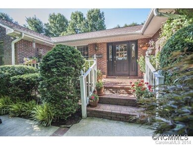 Inviting Brick Entrance