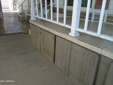 STORAGE UNDER DECK