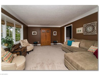 Living room - this spacious living room features f