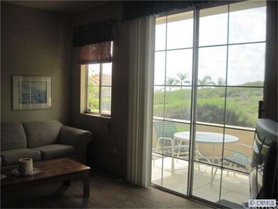 Living room with view