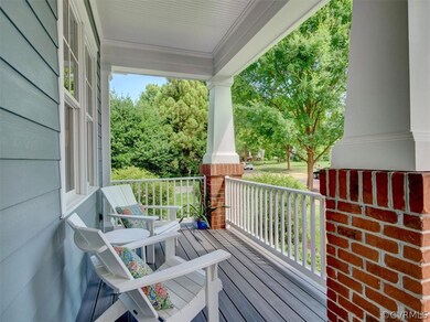 Composite Decking on Front and Side Porches