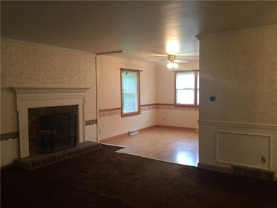 A view of the Dining Area from the Living Room