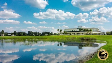 Clubhouse and pond