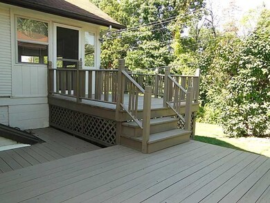 Patio/Deck. REAR DECK OFF OF THE SUNROOM