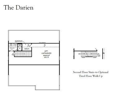 Darien Third Floor Unfinished