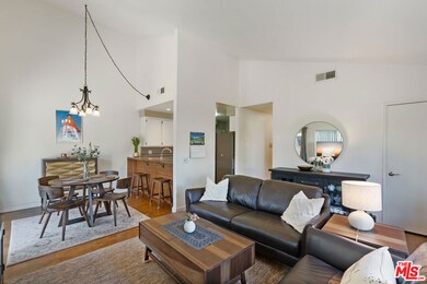 Vaulted ceilings in living areas