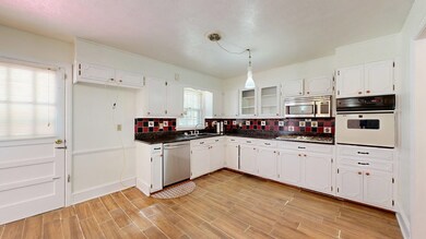 Kitchen with Back Door