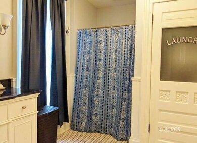 Bathroom with laundry