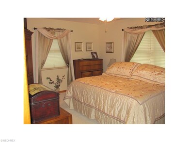 A view of the master bedroom