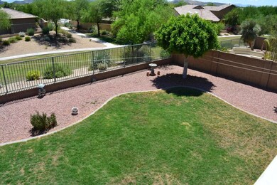 Backyard View from Balcony