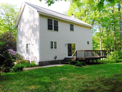 Large deck for outdoor entertaining.
