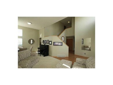 . Front entry and living room