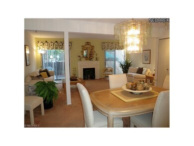 Open living and dining rooms, great for entertaini
