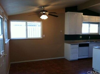 The dining area off the kitchen.