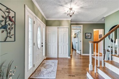 transom windows above the office and living room e