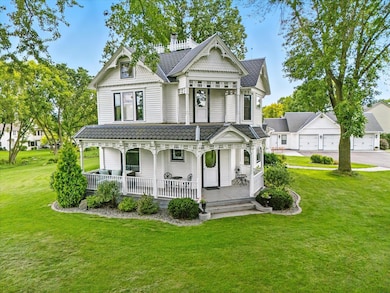 Beautifully historic Victorian farmhouse showcases its timeless character.
