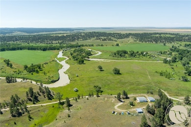 Musselshell River on the property
