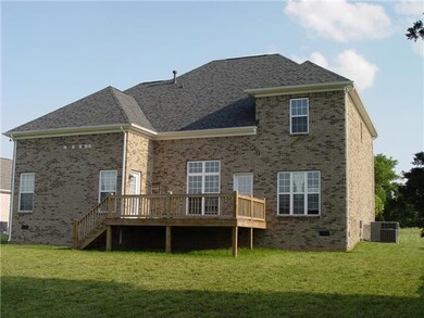 View from back yard.