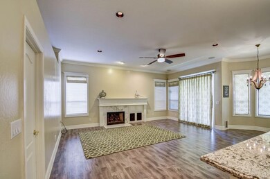 Spacious family room