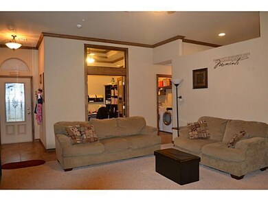 Living Room. Front Entryway leads to living room.