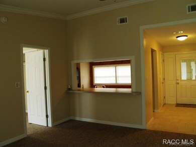 Foyer & pass thru to kitchen.