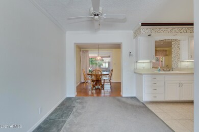 Leads to the Dining Room