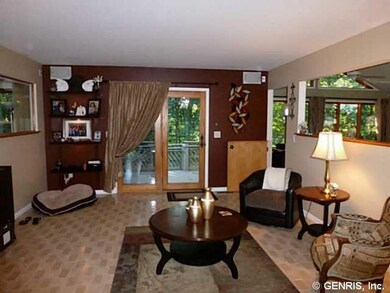 Family Room. Family Room with doors to the deck.