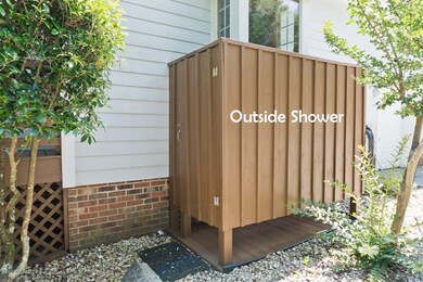 Outdoor shower