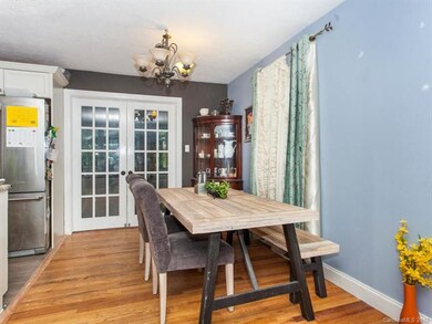 Dining area off of kitchen