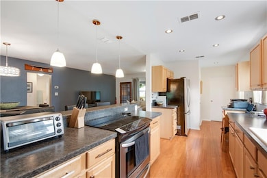 Large updated kitchen