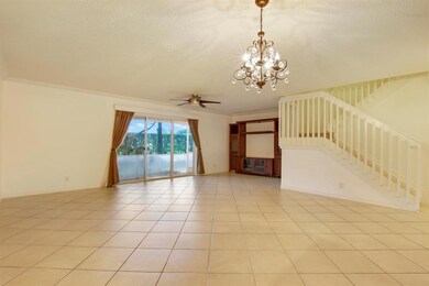 Virtually staged living area