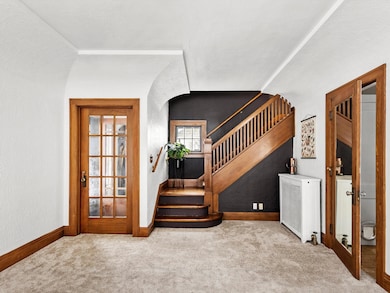 open staircase