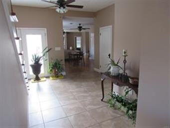 Large inviting foyer.