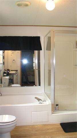 Garden tub & separate shower
