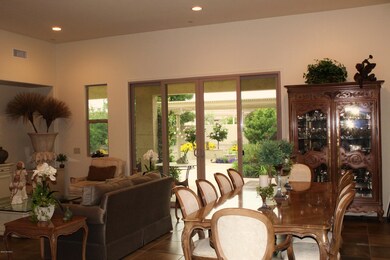 Arroyo Grande great room through sliding