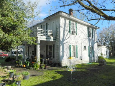 West side of home