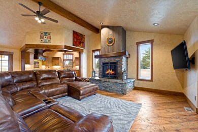 Hand Scraped Wood Floors and Wood Trim