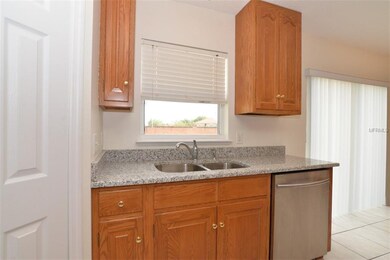 kitchen with granite counter tops