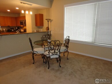 Informal dining area