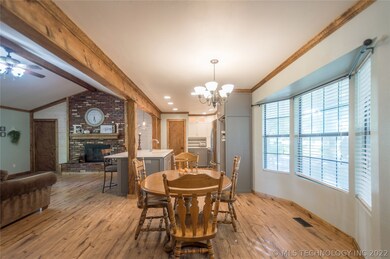 Open concept home.  View from entrance.