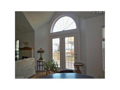 Views of the deck from the French Doors