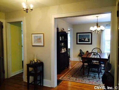 Foyer. Large foyer open to the family room and din